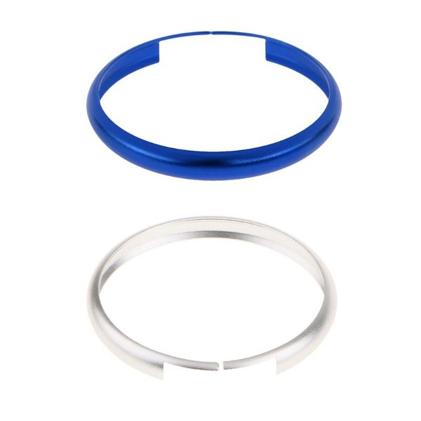2pcs 45mm aluminum remote control key protctive ring trim chain for 2008 and up mini cooper - sliver & blue, Silver
2pcs 45mm aluminum remote control key protctive ring trim chain for 2008 and up mini cooper - sliver & blue, Silver
