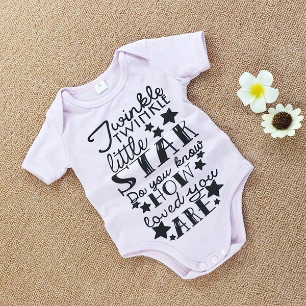baby twinkle star letter print rompers short sleeve newborn boy girl bodysuit jumpsuit playsuit outfits summer cotton clothing, Blue
baby twinkle star letter print rompers short sleeve newborn boy girl bodysuit jumpsuit playsuit outfits summer cotton clothing, Blue