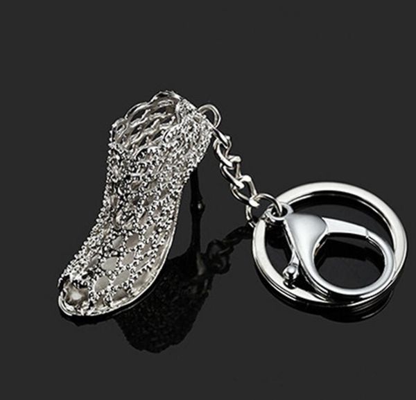 creative gift personality ladies crystal high heels metal keychain car advertising waist hanging key ring chain pendant, Silver
creative gift personality ladies crystal high heels metal keychain car advertising waist hanging key ring chain pendant, Silver