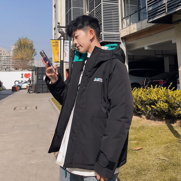 2019 new mens jackets autumn winter casual solid color coats mens sportswear baseball slim jackets male hikingjackets, Blue;black
2019 new mens jackets autumn winter casual solid color coats mens sportswear baseball slim jackets male hikingjackets, Blue;black