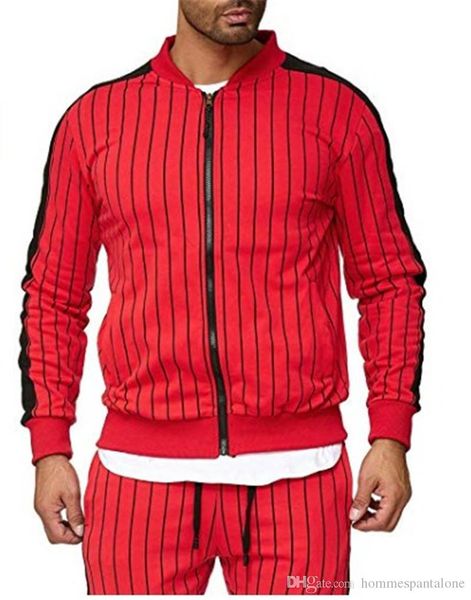 spring autumn striped printed jackets stand collar long sleeve mens coats fashion designer outwear with zipper, Black;brown
spring autumn striped printed jackets stand collar long sleeve mens coats fashion designer outwear with zipper, Black;brown