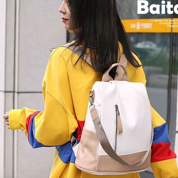 women pu leather backpack casual anti-theft rucksack laptravel shoulder bag f42a
women pu leather backpack casual anti-theft rucksack laptravel shoulder bag f42a