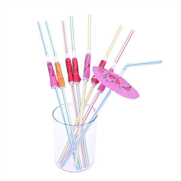25pcs/pack mixed color bendable umbrella cocktail drinking straws for party wedding bar club catering pub
25pcs/pack mixed color bendable umbrella cocktail drinking straws for party wedding bar club catering pub