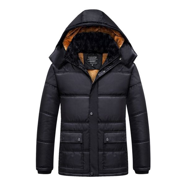 casual hooded outwears male parka coats men's plus velvet thicken fur zipper overcoat winter men jacket coat warm fleece, Black
casual hooded outwears male parka coats men's plus velvet thicken fur zipper overcoat winter men jacket coat warm fleece, Black