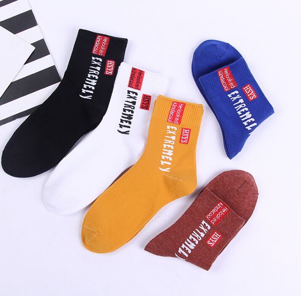 sports socks autumn and winter new men's medium socks stripes letters color tide manufacturers wholesale, Black
sports socks autumn and winter new men's medium socks stripes letters color tide manufacturers wholesale, Black