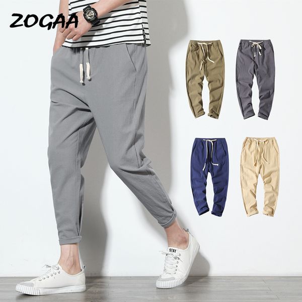 zogaa cotton linen joggers black men's harem pants solid fitness casual ankle-length mens trousers summer streetwear clothes
zogaa cotton linen joggers black men's harem pants solid fitness casual ankle-length mens trousers summer streetwear clothes