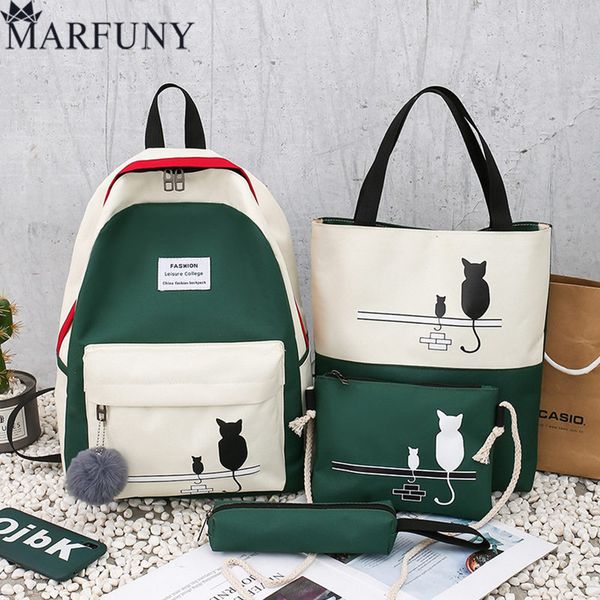4pcs/set women backpack purse and handbags female shoulder bag fashion animal pattern large capacity backpack for teenage girls
4pcs/set women backpack purse and handbags female shoulder bag fashion animal pattern large capacity backpack for teenage girls