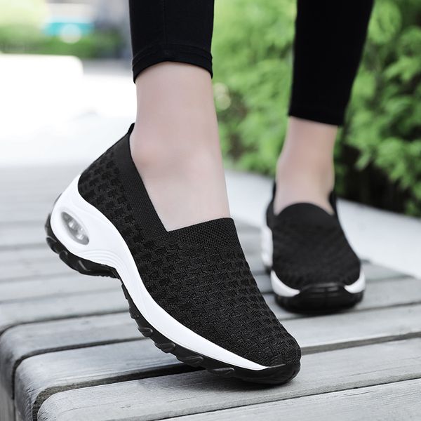 tennis shoes women platform sneakers sports shoes solid color breathable sock footwea
tennis shoes women platform sneakers sports shoes solid color breathable sock footwea
