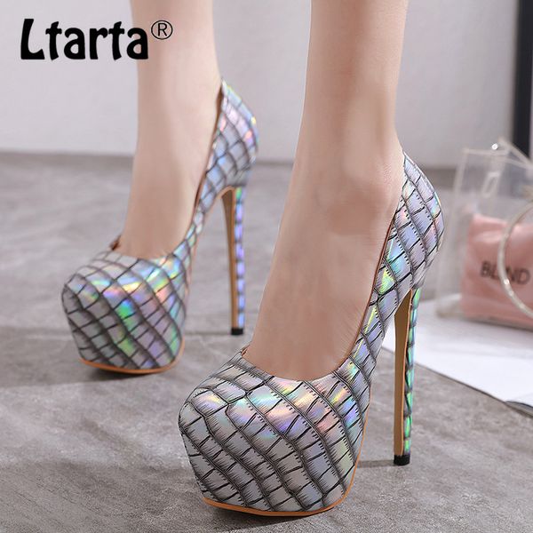dress shoes ltarta spring ultra-high heel platform women's shallow mouth color matching banquet singles cwf, Black
dress shoes ltarta spring ultra-high heel platform women's shallow mouth color matching banquet singles cwf, Black