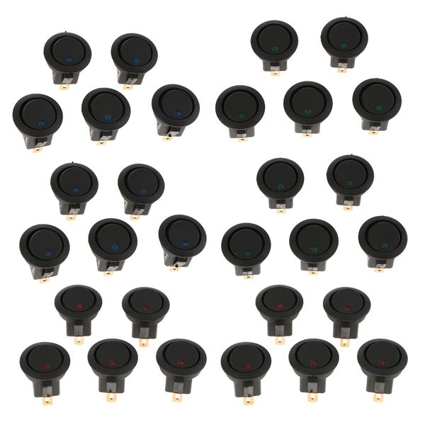 30pcs 12v 16a вкл / выкл тумблер 3pin dot свет водить тележки автомобиля шлюпки круглый rocker spst выключатель mini пресс buttion-3 цвета
30pcs 12v 16a вкл / выкл тумблер 3pin dot свет водить тележки автомобиля шлюпки круглый rocker spst выключатель mini пресс buttion-3 цвета