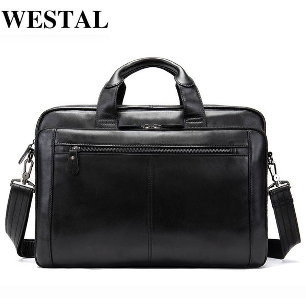 westal men's briefcase male genuine leather men bags messenger leather lapbag office bag for men computer/document bags
westal men's briefcase male genuine leather men bags messenger leather lapbag office bag for men computer/document bags