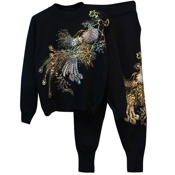 2 piece set women sweater suit sets knitted sweaters pants tracksuits woman casual knitted trouser clothing set, White
2 piece set women sweater suit sets knitted sweaters pants tracksuits woman casual knitted trouser clothing set, White