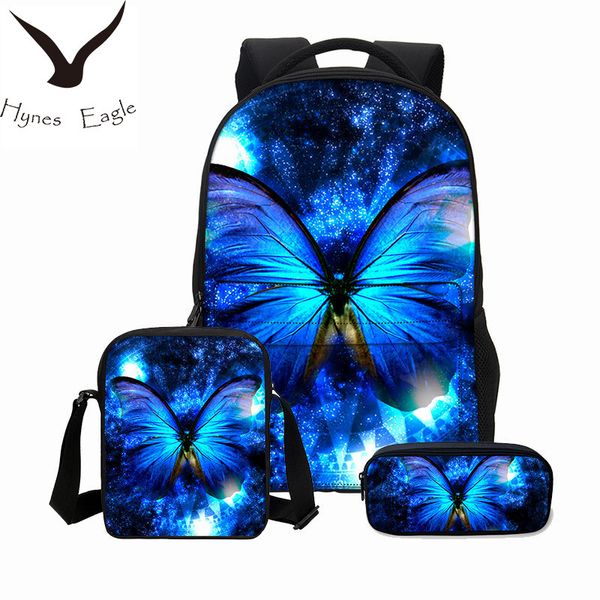 hynes eagle brand designer backpacks for girls boys 3pcs/set portfolio 3d butterfly printing school bookbag canvas backpacks y18110107
hynes eagle brand designer backpacks for girls boys 3pcs/set portfolio 3d butterfly printing school bookbag canvas backpacks y18110107