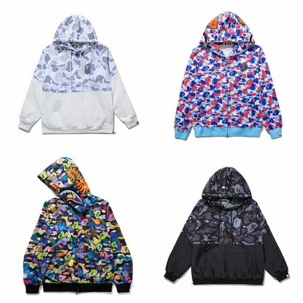 mens designer jackets a bathing aape ape shark hooded hoodie coat camo full zip jacket windbreaker jacket for man woman hip hop vetements, Black;red
mens designer jackets a bathing aape ape shark hooded hoodie coat camo full zip jacket windbreaker jacket for man woman hip hop vetements, Black;red