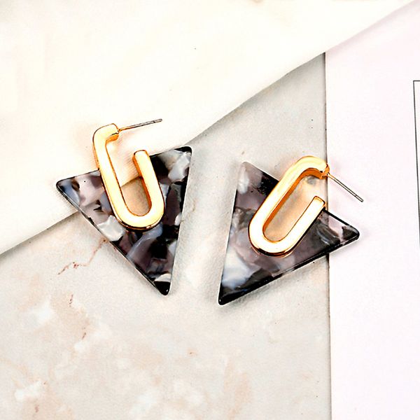 simple geometric acetate stud earrings for women bohemia colorful triangle acetic acid earrings fashion jewelry girl gift, Golden;silver
simple geometric acetate stud earrings for women bohemia colorful triangle acetic acid earrings fashion jewelry girl gift, Golden;silver