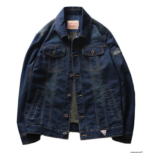 mens designer amecaji large size casual tooling denim jacket 66008h, Black;brown
mens designer amecaji large size casual tooling denim jacket 66008h, Black;brown
