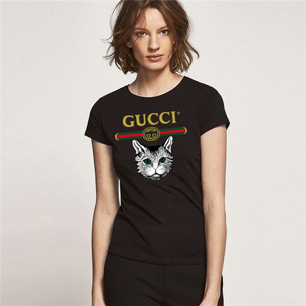womens crew neck t shirt fashion crop short-sleeved tshirt solid woman print cat shirt clothing camisetas mujer, White
womens crew neck t shirt fashion crop short-sleeved tshirt solid woman print cat shirt clothing camisetas mujer, White