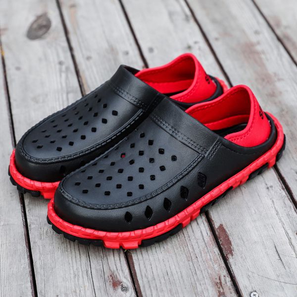 2020 new summer man beach sandals crocks man shoes soft black shoe hollow slides slipper casual jelly shoes
2020 new summer man beach sandals crocks man shoes soft black shoe hollow slides slipper casual jelly shoes