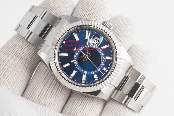 роскошные высокого качества часы 42мм sky-dweller 326934 m326934-0003 синий gmt workin из нержавеющей стали utomatic мужские часы наручные ч, Slivery;brown
роскошные высокого качества часы 42мм sky-dweller 326934 m326934-0003 синий gmt workin из нержавеющей стали utomatic мужские часы наручные ч, Slivery;brown