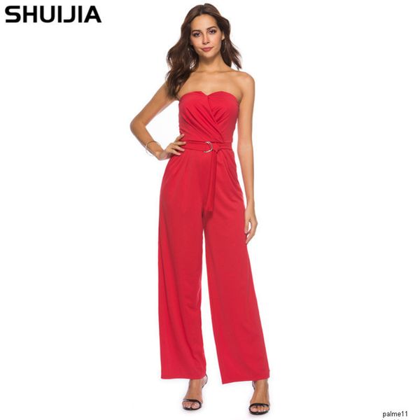 women designer off-the-shoulder waist multi-fold tube jumpsuit trousersh, Gray
women designer off-the-shoulder waist multi-fold tube jumpsuit trousersh, Gray