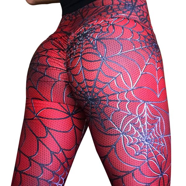 2020 female new push up pants spider web digital printing jeggings women hip high waist workout gothic leggings, Black
2020 female new push up pants spider web digital printing jeggings women hip high waist workout gothic leggings, Black