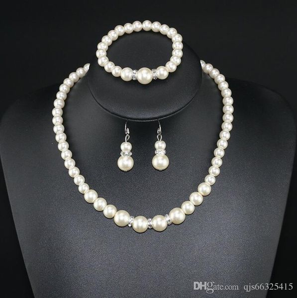 african jewelry fashion classic personality wild imitation pearl necklace bride suit wholesale jewelry sets parure bijoux femme, Silver
african jewelry fashion classic personality wild imitation pearl necklace bride suit wholesale jewelry sets parure bijoux femme, Silver