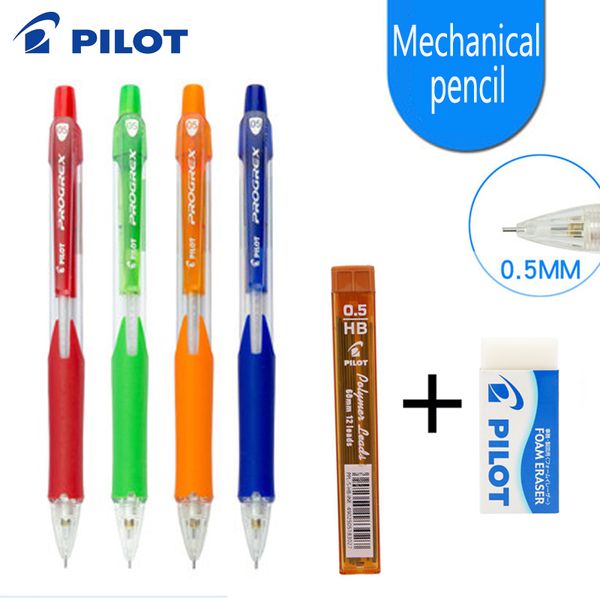 pilot color mechanical pencil h-125c student activity pencil 0.5mm comes with rubber+applicable lead, Blue;orange
pilot color mechanical pencil h-125c student activity pencil 0.5mm comes with rubber+applicable lead, Blue;orange