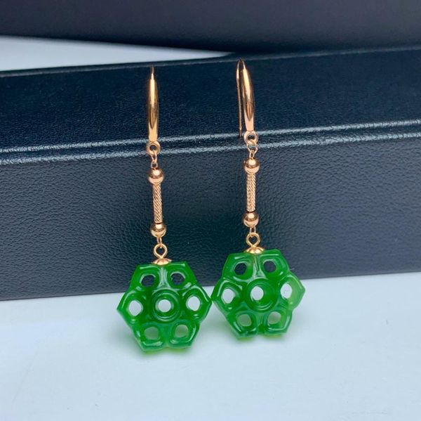 shilovem 18k yellow gold real natural jasper drop earrings classic fine jewelry women wedding new wholesale gift myme1414888by, Golden;silver
shilovem 18k yellow gold real natural jasper drop earrings classic fine jewelry women wedding new wholesale gift myme1414888by, Golden;silver