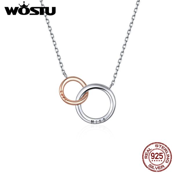 wostu real 925 sterling silver infinite love necklace circle long link chain for women wedding party jewelry lover gift ctn159
wostu real 925 sterling silver infinite love necklace circle long link chain for women wedding party jewelry lover gift ctn159