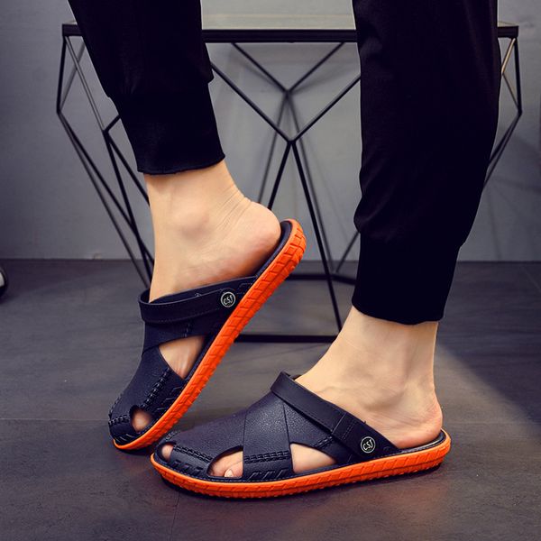 summer men beach slippers fashion jelly shoes men beach sandals outdoor casual walking flip flops shoes, Black
summer men beach slippers fashion jelly shoes men beach sandals outdoor casual walking flip flops shoes, Black