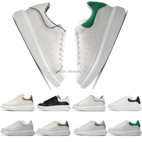designer shoes genuine leather sneaker luxury mens women fashion white leather platform shoes flat casual shoes, Black
designer shoes genuine leather sneaker luxury mens women fashion white leather platform shoes flat casual shoes, Black