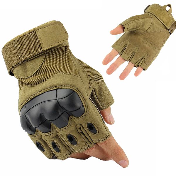 rubber knuckle half finger sport gloves tactical hunting paintball gloves combat armed, Black
rubber knuckle half finger sport gloves tactical hunting paintball gloves combat armed, Black