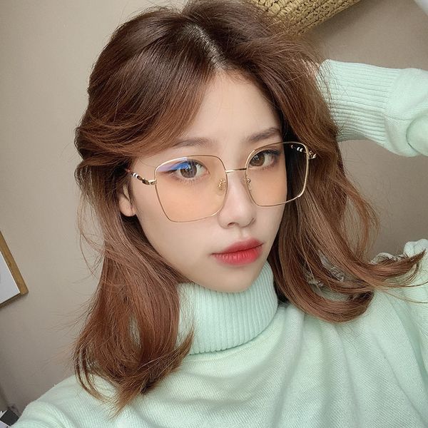 new women glasses frame fashion round metal frame glasses computer lentes opticos para mujer, Black
new women glasses frame fashion round metal frame glasses computer lentes opticos para mujer, Black