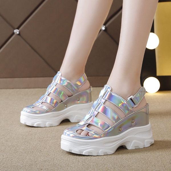 rimocy summer cut out platform sandals women high heels wedges sneakers woman shoes breathable sandalias mujer 2019 casual shoes y200702, Black
rimocy summer cut out platform sandals women high heels wedges sneakers woman shoes breathable sandalias mujer 2019 casual shoes y200702, Black