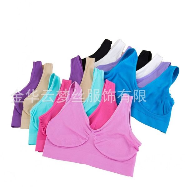 fashion short vests with elastic multi colors fitness yoga bra breathable underwear plenty stock 5 8ym e19, Blue;gray
fashion short vests with elastic multi colors fitness yoga bra breathable underwear plenty stock 5 8ym e19, Blue;gray