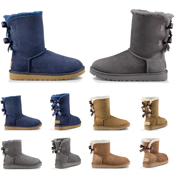 Hot Sale Luxury Designer Australia women winter snow boots classic ankle kneel shoes short bow fur boot black Chestnut platform sneakers
Hot Sale Luxury Designer Australia women winter snow boots classic ankle kneel shoes short bow fur boot black Chestnut platform sneakers