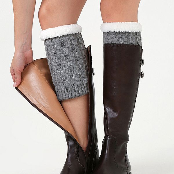 la maxpa women winter down boot cuffs lace trim gaiters boot socks crochet short knit k2196, Black;white
la maxpa women winter down boot cuffs lace trim gaiters boot socks crochet short knit k2196, Black;white