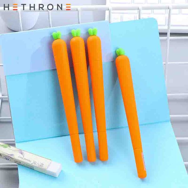 gel pens hethrone 2pcs cute carrot shape writing for school office supplies 0.35mm silica soft creative kawaii pen
gel pens hethrone 2pcs cute carrot shape writing for school office supplies 0.35mm silica soft creative kawaii pen