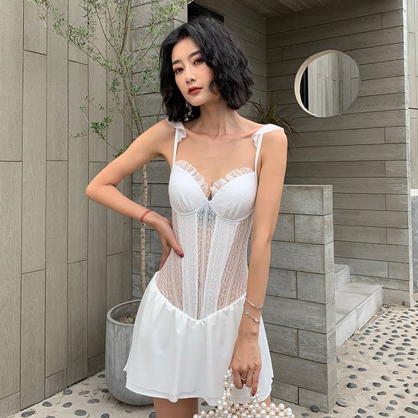 women swimwear 2019 one piece bikinis female bikini lady's swimsuit swim wear plus size east gate korea ins white lace sexy, White;black
women swimwear 2019 one piece bikinis female bikini lady's swimsuit swim wear plus size east gate korea ins white lace sexy, White;black