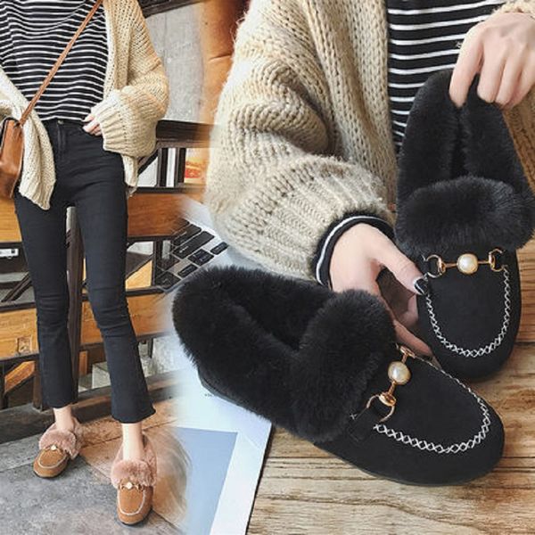 net red warm snow fur shoes social beanie shoes women's cotton 2019 winter new autumn plus velvet women's, Black
net red warm snow fur shoes social beanie shoes women's cotton 2019 winter new autumn plus velvet women's, Black