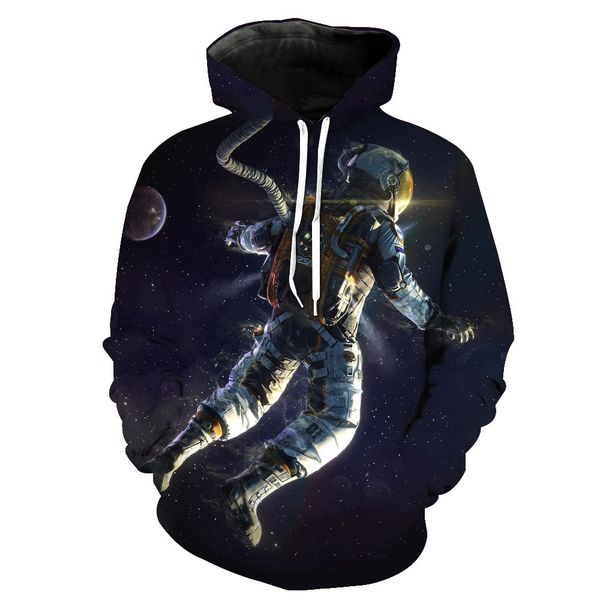 european and american foreign trade cosmonauts printed cap pocket pullover, men's tidal cap and men's guard, Black
european and american foreign trade cosmonauts printed cap pocket pullover, men's tidal cap and men's guard, Black