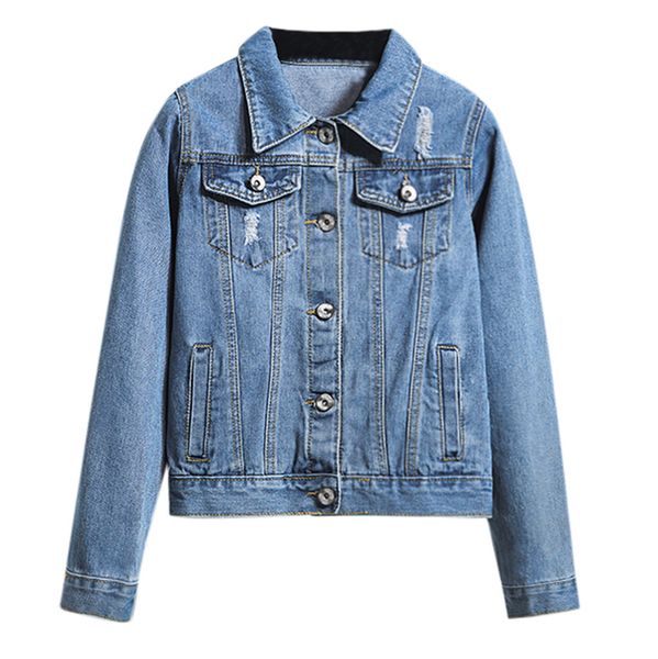 jaycosin women's style long-sleeved denim jacket womens casual jean jacket long sleeve denim coat retro cowboy pockets, Black;brown
jaycosin women's style long-sleeved denim jacket womens casual jean jacket long sleeve denim coat retro cowboy pockets, Black;brown