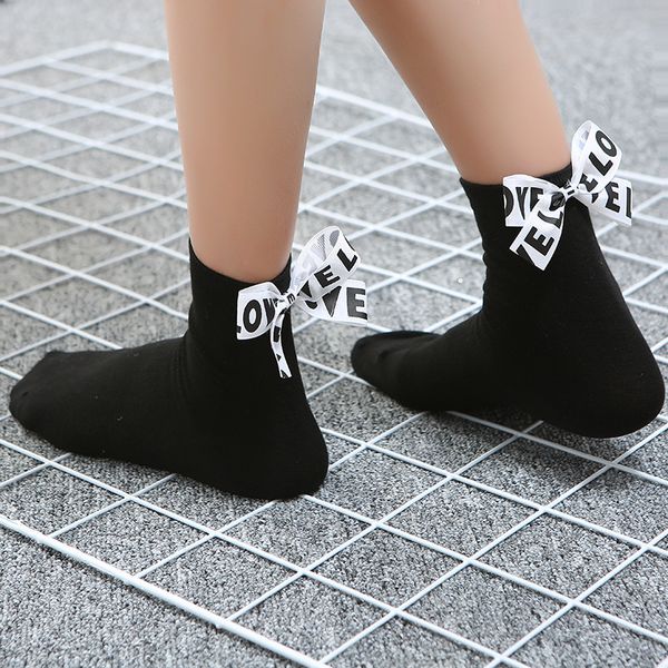 unikiwi women's love letters bow socks.casual female cotton short socks.ladies lolita style bow knot sox.c-0691, Black;white
unikiwi women's love letters bow socks.casual female cotton short socks.ladies lolita style bow knot sox.c-0691, Black;white