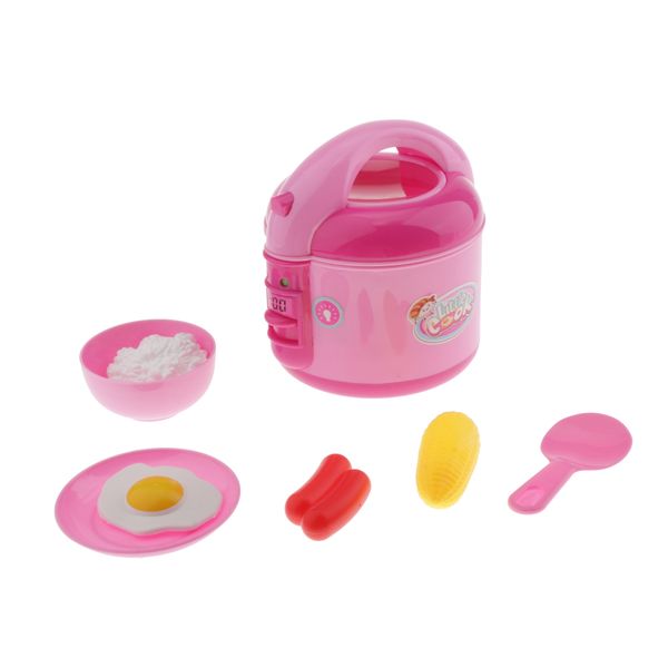 6pcs pretend play kitchen set home appliance toy, mini rice cooker with sounds and music, kids household appliances role play toy
6pcs pretend play kitchen set home appliance toy, mini rice cooker with sounds and music, kids household appliances role play toy