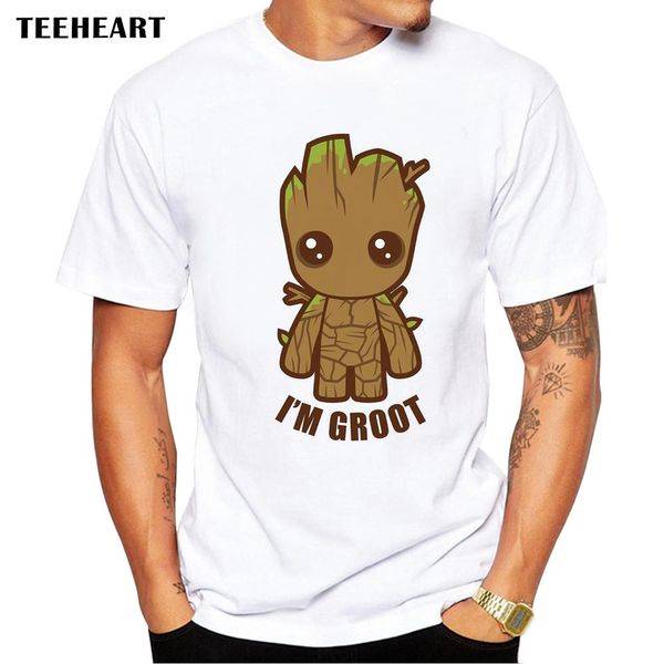guardians of the galaxy 2 men t-shirt anime baby pop groot summer funny i am groot t shirt male homme tshir famous, White;black
guardians of the galaxy 2 men t-shirt anime baby pop groot summer funny i am groot t shirt male homme tshir famous, White;black