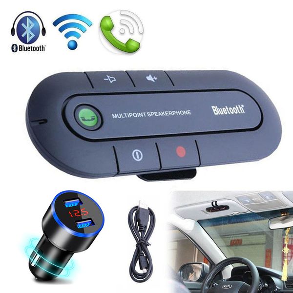 handsbluetooth car kit wireless bluetooth stereo speaker phone mp3 music player transmitter with dual usb charger
handsbluetooth car kit wireless bluetooth stereo speaker phone mp3 music player transmitter with dual usb charger