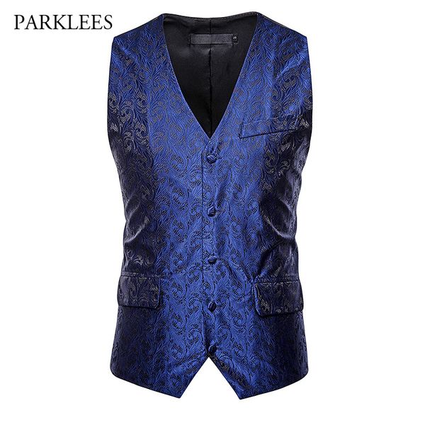 men's vests navy floral suit vest 2021 flap pockets v-neck glitter waistcoat men wedding party prom gilet chaleco hombre xxl, Black;white
men's vests navy floral suit vest 2021 flap pockets v-neck glitter waistcoat men wedding party prom gilet chaleco hombre xxl, Black;white