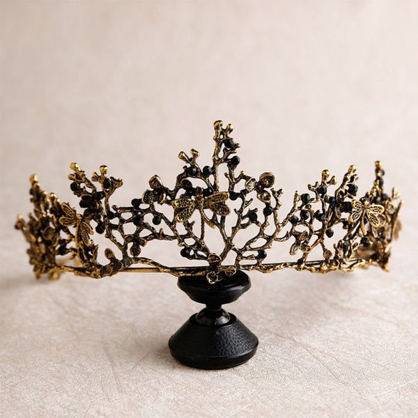new retro baroque bridal crown dress dinner performance headpiece european jewelry women headdress 517f, Golden;white
new retro baroque bridal crown dress dinner performance headpiece european jewelry women headdress 517f, Golden;white