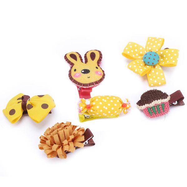 6pcs cute baby girls hair clips handmade fabric bowknot crown hairpins toddler children kids hair accessories kit #8, Slivery;white
6pcs cute baby girls hair clips handmade fabric bowknot crown hairpins toddler children kids hair accessories kit #8, Slivery;white