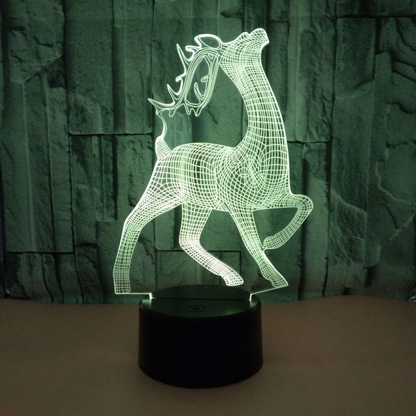 new pattern sika deer colorful touch 3d lamp 3d second gram force vision lamp gradual change touch small night-light illusion lamp
new pattern sika deer colorful touch 3d lamp 3d second gram force vision lamp gradual change touch small night-light illusion lamp